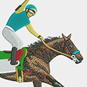 Horse Racing | Embroidery Digitizing